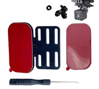 Supporto posteriore - Clip multiangolo, supporto per finestra, supporto flessibile per fotocamera, robusto accessorio per roulotte, auto, pickup, berline, sicurezza, parcheggio notturno, viaggi
