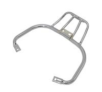 Supporto Posteriore Nero Argento Motocicletta, Portapacchi Sportivo, Scaffale Per Libri, Borsa Per VESPA, Per GTS 300, 250, 125 Portapacchi Per Moto(Chrome 300)