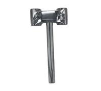 Supporto professionale doppio per tom regolabile, braccio per tamburo per concerti palcoscenico fai da te 29,2 x 14 cm