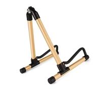 Supporto Professionale Per Chitarra Elettrica Pieghevole Universale Tipo A Accessorio Attrezzi Liutaio Principianti(Gold)
