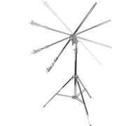 Supporto professionale per luci e boom Kupo 546M Junior Boom Stand - supporto convertibile da light stand a braccio boom, altezza max 510 cm, capacità 30 kg