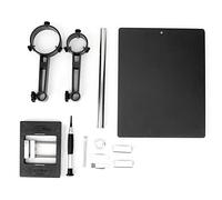 Supporto professionale per pistola termica ad aria compressa, universale, mobile, per piattaforma di saltura e riparazione, robusto strumento tavolo in metallo.