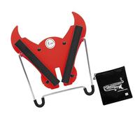 Supporto professionale per sassofono con design a montaggio rapido, supporto ergonomico per prove e esposizioni per sassofono dal vivo portatile pieghevole