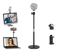 Supporto professionale per treppiede per fotocamera Logitech Webcam C930 C920 C615, colore: Argento