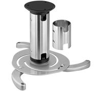 Supporto proiettore Goobay 51905 universale da soffitto 10 kg regolabile argento