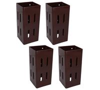 Supporto prolunga palo recinzione 100 mm x 100 mm Easy Grip pannello traliccio