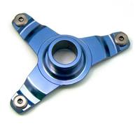 Supporto Protettore Disco Anteriore ART Yamaha Azzurro per Moto
