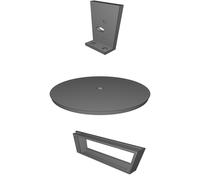 Supporto Pulizia Dischi per Pulitore Ultrasuoni 6L Carrello Motore Vinile