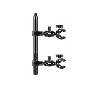 Supporto moto/bici PULUZ con due morsetti e selfie stick 150 cm