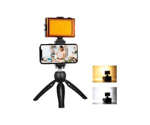 SUPPORTO PULUZ PKT3131 - treppiede, lampada LED, morsetto telefono