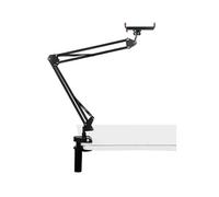 SUPPORTO PULUZ PU653B - telefono e tablet fino a 11", morsetto 7 cm, rotazione 360°