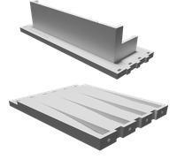 Supporto Rack 2U per Ubiquiti Switch Lite 16 PoE - Armadio 19 Pollici