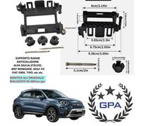 SUPPORTO RADAR ANTICOLLISIONE FIAT 500 X 2021 2022 2023 2024 2025 2026