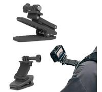 Supporto rapido per zaino con clip per DJI Action 5 Pro, clip per zaino per action camera estensibile per Insta360 X5 staffa magnetica, accessori per action camera
