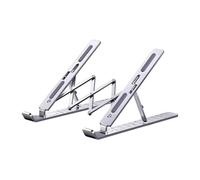 Supporto refrigerante per computer portatile - Robusto supporto in metallo, pieghevole compatto, base antiscivolo, pannello di dissipazione del calore sottile | per il sollevamento di