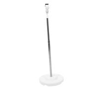 Supporto Reggi Phon per Cane, Supporto Phon a Morsetto, Argento | Acciaio Inox e Plastica, Altezza Regolabile 30-140cm, Morsetto Fino a 6cm, Uso Casa e Toelettatura