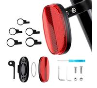 Supporto Reggisella Bicicletta Compatibile con Airtag, Supporto Bici Riflettori Nascosti Bici Supporto Reggisella per Bicicletta GPS Tracker per Bici Elettriche Mountain Bike Scooter