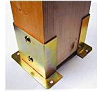 SUPPORTO REGOLABILE CON LATO A "C" ACCIAIO TROPICAL mm.160