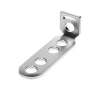 Supporto regolabile del telefono del motociclo a forma di L per la staffa di alluminio dei fari