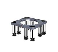Supporto Regolabile della Lavatrice, Base Multifunzionale per asciugatrice e Frigorifero, Lunghezza/Larghezza 40-65cm, Design, previene Graffi e ammaccature