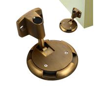 Supporto regolabile della porta di altezza silenzioso silenzioso silenzioso | Fermaporta da pavimento resistente per garage di casa e spazi alti