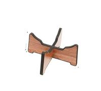 Supporto regolabile in acciaio per tamburo lingua, versatile espositore per handpan, tank drum e tamburo da meditazione (colore legno medio)
