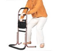 Supporto regolabile in altezza con tasca portaoggetti, aiuto per la mobilità per pazienti, disabili e donne incinte