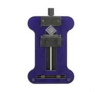Supporto regolabile in lega di alluminio per riparazione scheda madre PCB CPU IC per piattaforma di saldatura BGA con base girevole per lavori di riparazione elettronica (145 mm)