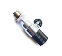 Supporto regolabile in metallo microfono morsetto adattatore vite filettatura piccola testa a sfera regolare compatibile per supporti da 5/8 "-27