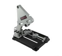 Supporto regolabile in metallo per smerigliatrice angolare per frese da 100 mm e 125 mm, base in ghisa con giunto girevole e parascintille per attività di taglio in officina