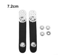 Supporto regolabile in pelle PU per fisarmonica progettato per fisarmoniche di basso, include due cinghie e quattro fibbie in totale (7,2 cm)