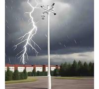 Supporto regolabile Palo della telecamera di sicurezza di altezza per sorveglianza all'aperto, costruzione d'acciaio galvanizzata