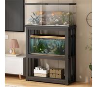 Supporto Regolabile Per Acquario, Scaffale A Tre Ripiani Per Acquario, Capacità Di Carico Rinforzata, Adatto Per Uffici/salotti/acquari(Style B,25.6x15.7in)