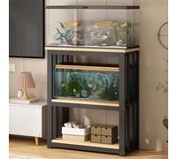 Supporto Regolabile Per Acquario, Scaffale A Tre Ripiani Per Acquario, Capacità Di Carico Rinforzata, Adatto Per Uffici/salotti/acquari(Style C,47.2x17.7in)