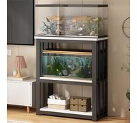 Supporto Regolabile Per Acquario, Scaffale A Tre Ripiani Per Acquario, Capacità Di Carico Rinforzata, Adatto Per Uffici/salotti/acquari(Style A,31.5x17.7in)
