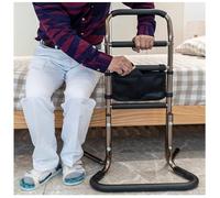 Supporto regolabile per anziani, impugnatura ergonomica di supporto di sicurezza con tasca portaoggetti, aiuto per la mobilità in piedi per divano e sedia, migliora l'indipendenza della vita