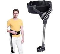Supporto regolabile per anziani - Supporto per gambe a 3 livelli per riabilitazione, escursionismo e arrampicata sulle scale, dispositivo di sollevamento gambe per adulti anziani