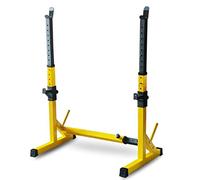 Supporto regolabile per bilanciere e panca pesi, carico massimo per bilancieri e attrezzature per il fitness a casa e in palestra