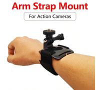 Supporto regolabile per braccio per action cam Hero 13 12 11 10 9 8 7 6 5 4 3, con adattatore per treppiede, compatibile con Insta360 X5 X4 X3 X2, con viti, per action cam SJCAM/AKASO Mano-A,ManoABS