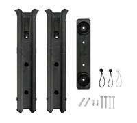 Supporto regolabile per canna da pesca, tubo galleggiante da pesca, supporto per canna da pesca regolabile, supporto per canna da pesca a parete con accessori per kayak, barca da pesca