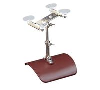 Supporto regolabile per chitarra con sistema a ventosa in alluminio, 4 potenti ventose per una presa sicura, supporto ergonomico per chitarre classiche e acustiche,