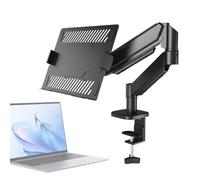 Supporto regolabile per computer portatile, telescopico verticale, supporto ergonomico per computer, per ufficio, camera da, casa, lettura, studio, sala riunioni, guardare film in aula