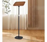 Supporto regolabile per conferenze, altezza regolabile, per presentazioni, conversazioni pubbliche ed eventi, supporto da pavimento angolato portatile per uffici, chiese e scuole