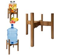 Supporto regolabile per dispenser di bevande (15-28 cm), supporto per erogatore di acqua, dispenser per bevande, barattolo d'acqua in vetro da 1-2 galloni, contenitore per brocca d'acqua da 3-5