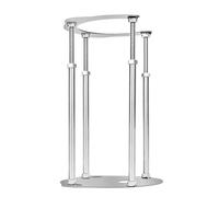 Supporto regolabile per lavabo da cucina e bagno, staffa di montaggio in acciaio con asta telescopica, gamma 18-66 cm