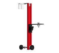 Supporto regolabile per livellamento preciso da parete con scala chiara per design di interni e strumenti professionali per l'edilizia