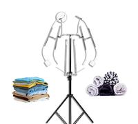 Supporto regolabile per manichini da sartoria, appendiabiti multi-asse con posizionamento regolabile, ideale per boutique, studi fotografici e per l'organizzazione domestica.