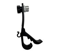 Supporto regolabile per microfono per batteria Supporto per microfono in altezza Supporto per microfono per batteria Morsetto per montaggio a bordo Facile da installare Supporto per microfono