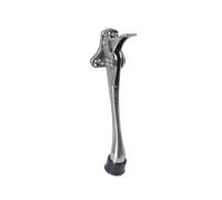 Supporto regolabile per porta con punte in gomma antiscivolo calcia giù fermaporta in metallo protezione da parete Supporto regolabile con punte in gomma antiscivolo
