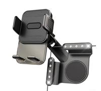 Supporto regolabile per smartphone compatibile Tesla Model 3/Y, supporto sicuro progettato per l'uso manuale e la navigazione